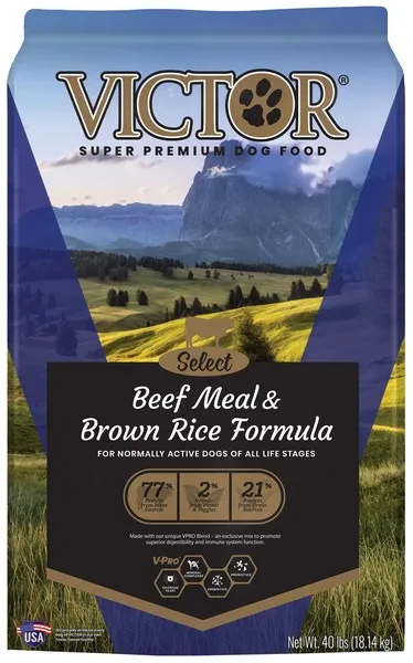 40 Lb Victor Select Beef & Rice - Health/First Aid